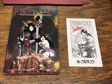 Poison Elves Drew Hayes Graphic Novel Mulehide 1-4 First Print Signed Card Hayes picture