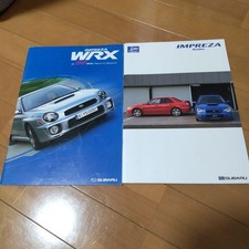 SUBARU IMPREZA WRX STI Catalog 2001-2002 Used Car Manual 2 Volumes picture