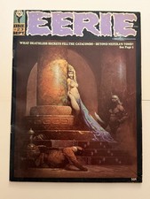 Eerie Magazine 23 Warren 1971 Frank Frazetta Cover Horror Rare Neal Adams  picture