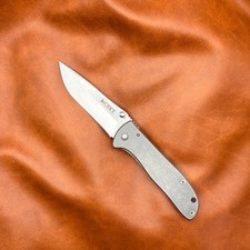 CRKT Drifter 6450S Folding Pocket Knife Plain Edge with Belt Clip picture
