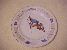 1917 Fischer Bros. Advertising Calendar Plate Louisville KY picture