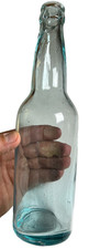 Antique ANHEUSER-BUSCH AB Hand Finished Crown Top Beer Bottle Pre-Prohibition picture