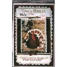 Vintage 1982 Kathy's Crafts Turkey Gobbler Sewing Pattern Kathy Pace 108 11 inch picture