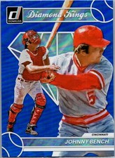 2023 Donruss #25 Johnny Bench Holo Blue picture