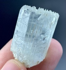 85  Carat Natural Etched  Aquamarine Crystal From Pakistan picture