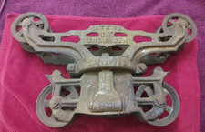 ANTIQUE F. E. MYERS OK UNLOADER H-321 BARN HAY TROLLEY PULLEY CAST IRON  picture