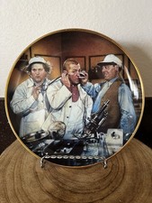 Franklin Mint The Three Stooges Limited Edition Porcelain Collector Plates picture
