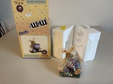 Boyds Bears The Bearstone Collection M&M's Easter Figurine 2006 Rare Vintage picture