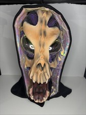 Vtg 1999 Alien Monster Nightview Productions Halloween Costume Mask Cosplay picture