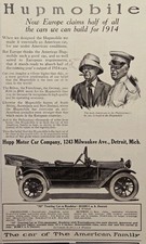 1913 Hupmobile 32 Touring Car Roadster Print Ad - Philippines Forbes Pershing picture