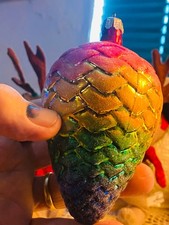 Christopher  Radko Rainbow ''Pine cone'Ornament-rare picture
