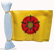 LANCASHIRE English County BUNTING 9 metres 30 flags picture