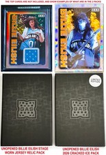 PRIVATE LISTING FOR laus35 = LOT of 2 Different BILLIE EILISH Card Packs * READ picture