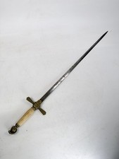 Antique US Civil War Era Masonic Knights Head Sword BLADE 34.5” OAL picture