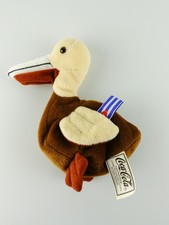 Vintage 1998 Coca Cola Pelican Plush Advertising Memorabilia Figurine picture