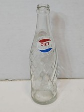1964 Diet Pepsi Bottle 1st Year Swirl Glass Owens Illinois Base Code 5 Mold 13 picture
