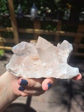 Pink Lemurian Quartz Cluster  picture