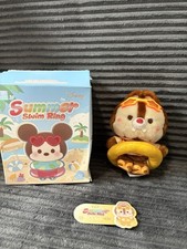 Disney Summer Swim Ring Plush Keychain Charm Dale Collectible w/ Box picture