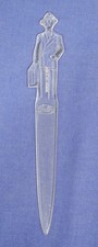 Vintage Fuller Brush Man Salesman Plastic Letter Opener - Advertisement Souvenir picture