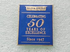 Vintage 1995 Alta Dena Certified Dairy 50th Anniversary 1945 Pin California Milk picture