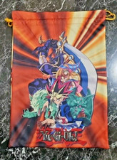 Yu-Gi-Oh Collectible Carry Bag Sack Pull String Sides Illustration Front & Back picture
