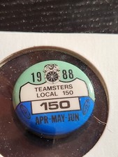 1988 Apr-May-June Teamsters Local 150 Pin picture
