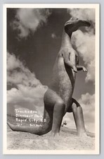 Trachodon Dinosaur Park Rapid City, South Dakota Bell Photo RPPC O244 picture