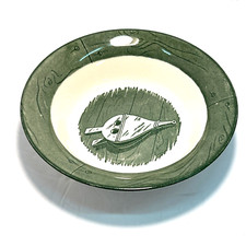 Colonial Homestead by Royal 5 ½” Berry Bowl. Green Print picture