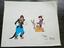 Virgil Ross Warner Brothers Little Red Riding Rabbit Limited Edition Cel Signed picture