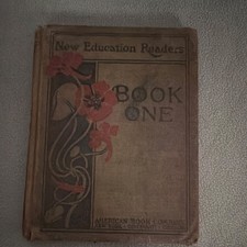 American Book Company New Education Readers Book One School Reader 1918 picture