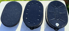 Vintage Lisk Oven Roaster 3-Piece Enamel Black Speckled Vent 16