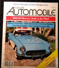 Collectible Automobile 1991 June 1939-40 Mercury Plymouth Stout Scarab Dodge Cor picture
