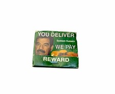 Vintage RARE Saddam Hussein Matchbook You Deliver We Pay Reward picture
