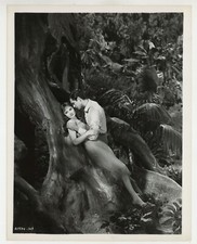 Audrey Hepburn & Anthony Perkins 1959 Original Photo Green Mansions J9995 picture