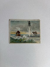 Hassan Cigarette Cards 1911 Lighthouse Series 1-50 Trading Card - Coney Island picture
