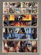 Star Wars ⚫️🟡🟠 | 1980 ESB Burger King Super Scene COMPLETE SET of  STICKERS picture