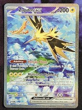Pokemon 151 Zapdos ex 202/165 (LP) MEW picture
