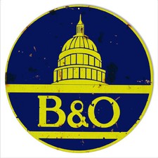 B & O RAILROAD HEAVY DUTY USA MADE 14