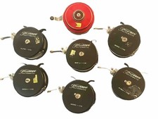 Lot Of 7 Vintage Pflueger Automatic 1195 Fly Fishing  Reels & J.C Higgins Estate picture