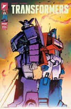 Transformers #34 CVR B Daniel Warren Johnson & Mike Spicer VAR 7/8/26 picture