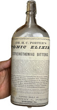 Antique 1878 Dr Porter’s Tonic Elixir Strengthening Bitters Towanda Pennsylvania picture