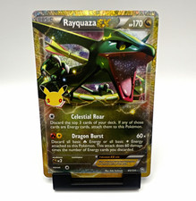Rayquaza EX 85/124 Pokemon TCG 30th Celebrations - Mint - Gold picture