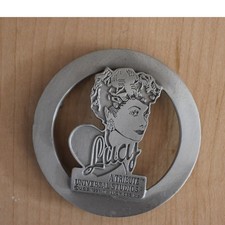 Vintage Lucille Ball Lucy Pewter Trivet Universal Studios I Love Lucy Decor picture