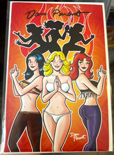 Archie’s TV Laugh-Out #79 Charlie's Angels SIGNED Dan Parent Variant w/ COA picture