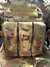 Crye Precision AVSDF2 Multicam Triple Rifle Magazine Pouch Original Militaria picture