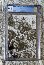 DC Comics Batman/Spawn #1 Jason Fabok Sketch B&W Variant CGC 9.8 2023 picture