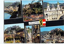 Postcard Scenes & Views Salzburg Austria picture