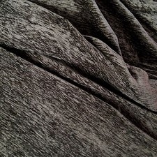 DONGHIA Silkwood Chenille Grey Cotton Silk Textural Soft 3+ yards New picture
