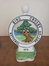 Rare Bing Crosby 1979 National Pro-Am Aristo-Craft Vodka Empty Decanter  picture