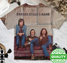 Crosby, Stills And Nash Debut Album Cover 3D T Shirt NP505 picture